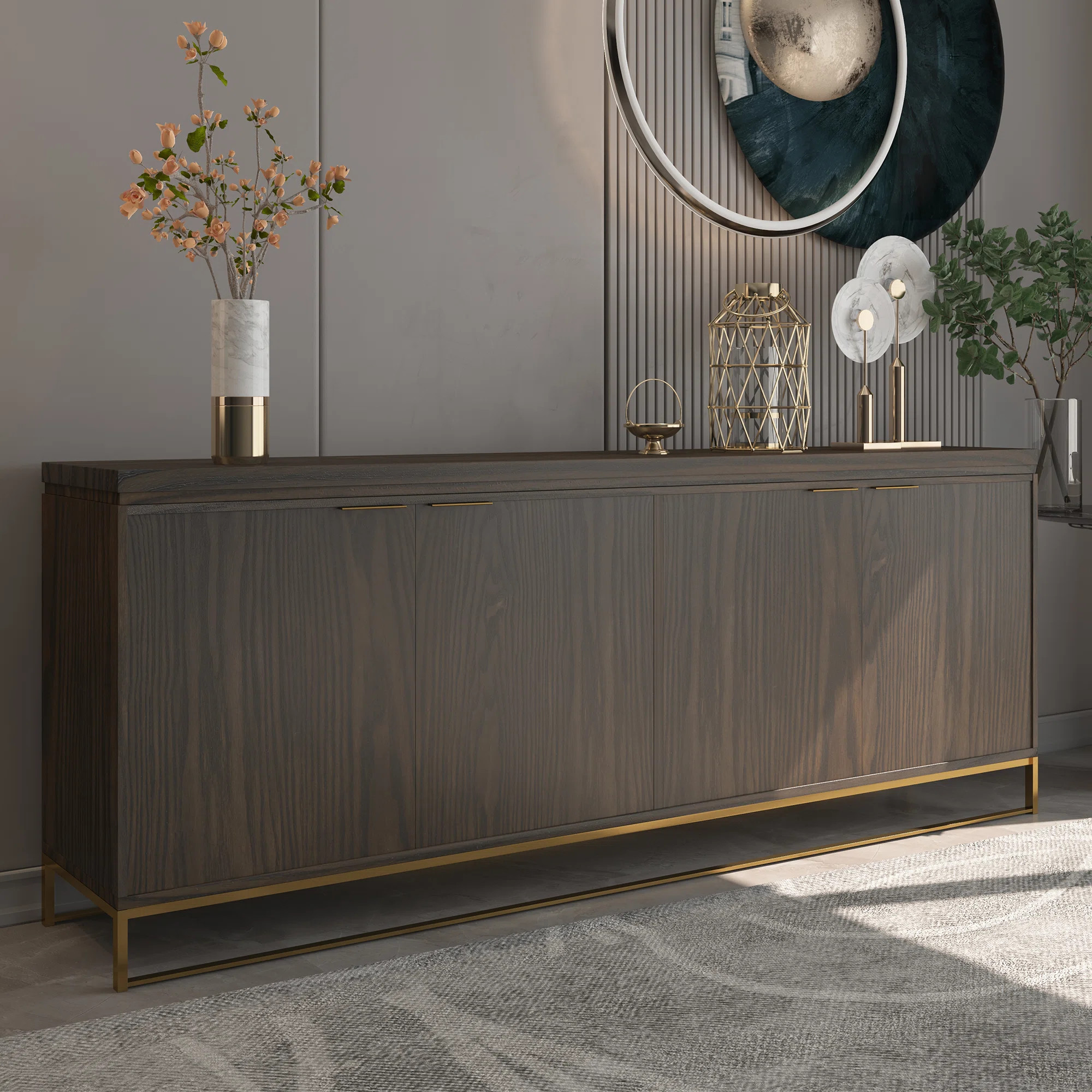 Latitude Run® Dealtae 81.50" Wide Sideboard & Reviews | Wayfair | Wayfair North America