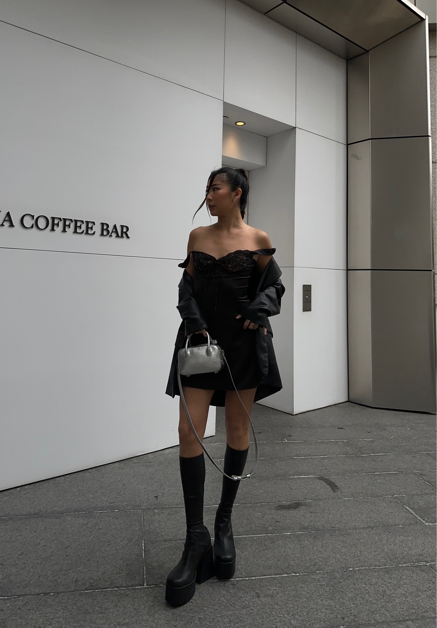 Date night outfit~
Wearing size S, Acup from house of cb
Jacket: abercrombie
Bag from w concept
Platform boots from Steve Madden size US women’s 9 

#LTKstyletip #LTKfit #LTKunder50