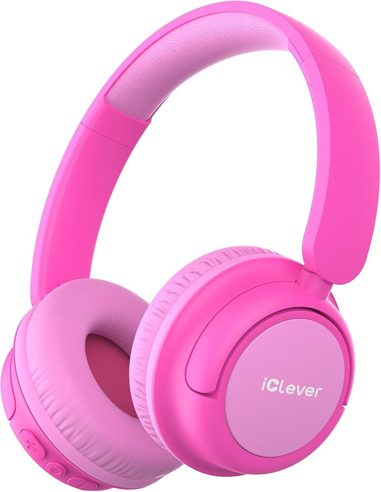 iClever BTH22 Kids Bluetooth Headphones, 60H Play Time, 74/85 dBA Safe Volume, Bluetooth 5.4, USB... | Amazon (US)