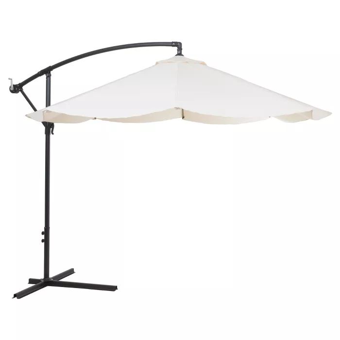 Offset 10' Aluminum Hanging Patio Umbrella - Pure Garden | Target