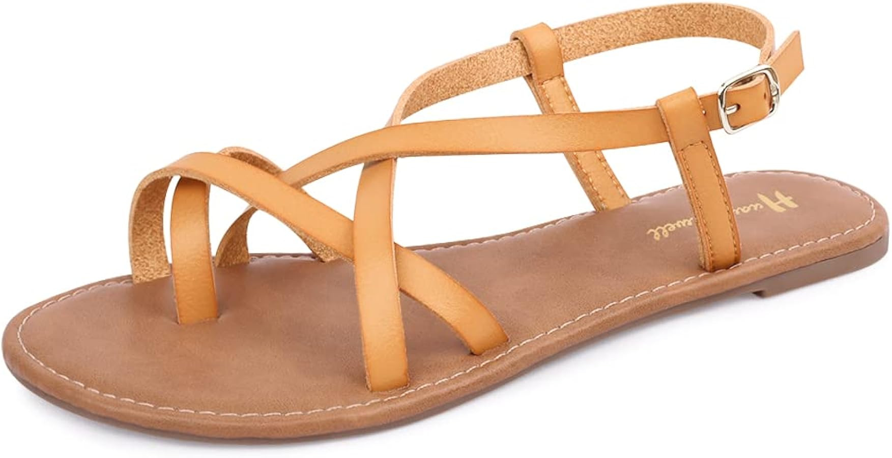 Women's Gladiator Flat Sandals Fisherman Strappy Sandals Ankle Strap Sandals | Amazon (US)