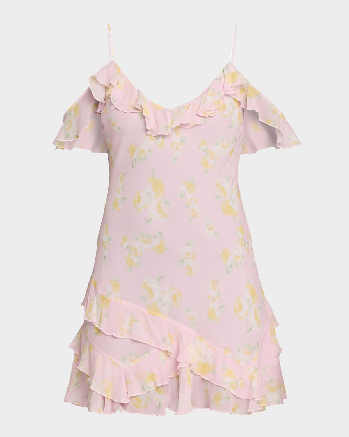 Timara Off-Shoulder Mini Dress | Neiman Marcus