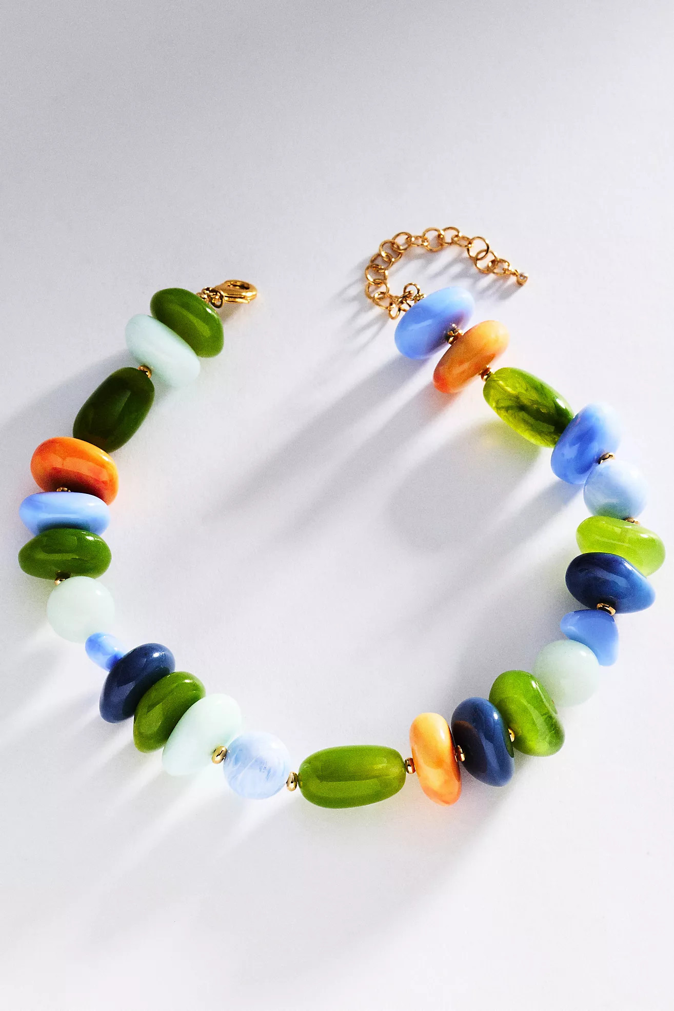 Vibrant Mixed Stone Necklace | Anthropologie (US)