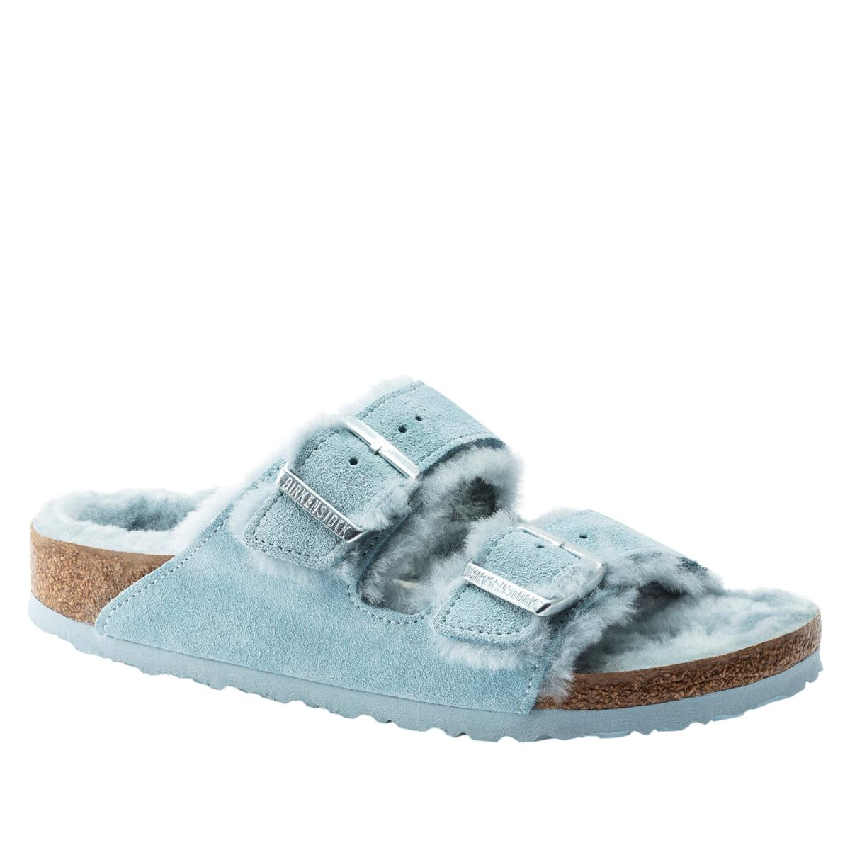 Birkenstock Arizona Shearling Comfort Sandal | HSN