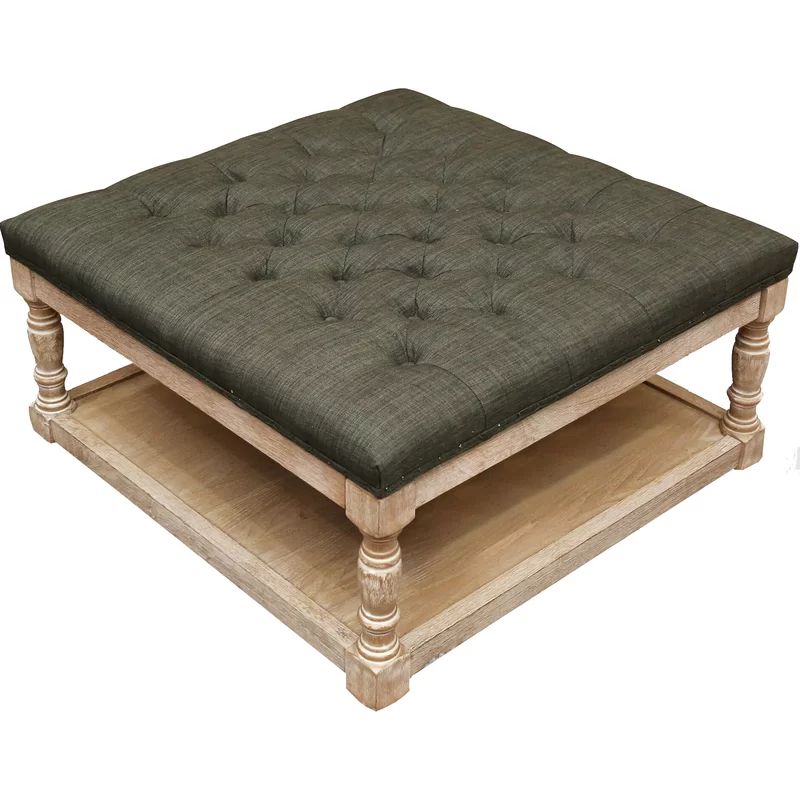 Hailey Shelved Tufted Cocktail Ottoman | Wayfair North America