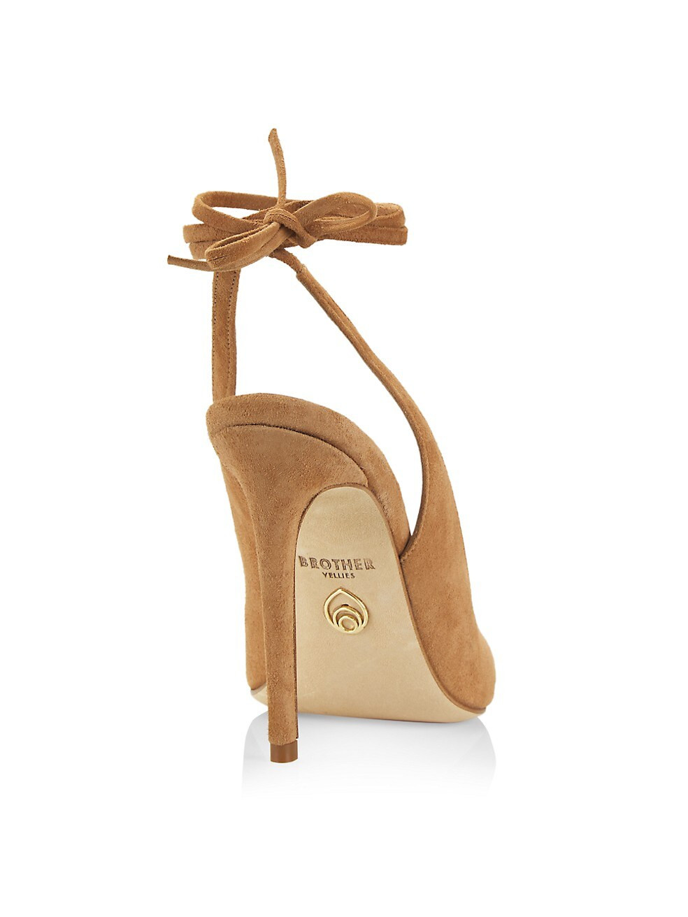 Ribbon Suede Lace-Up Pumps | Saks Fifth Avenue