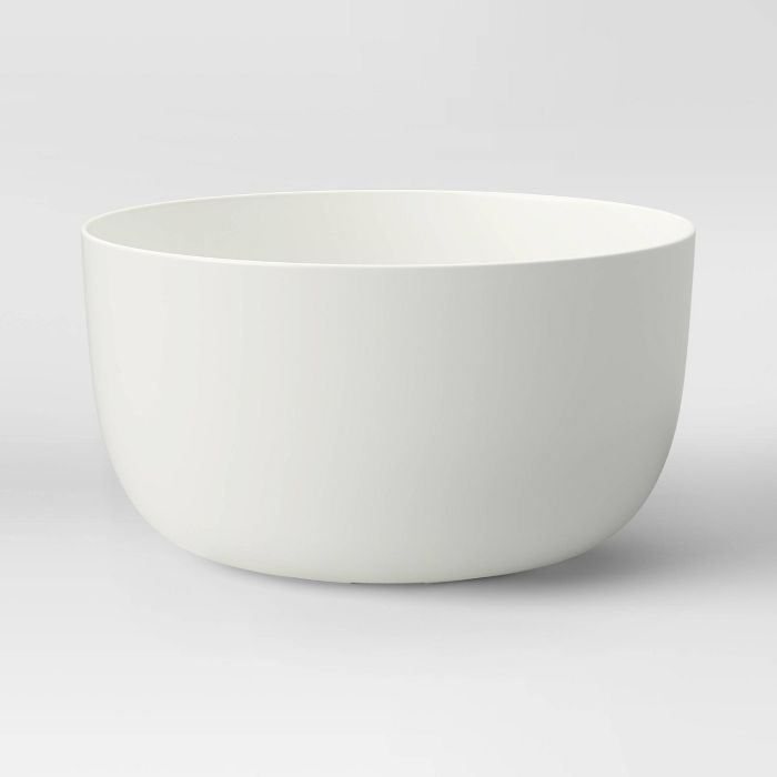 37oz Plastic Cereal Bowl Cream - Made By Design™ | Target