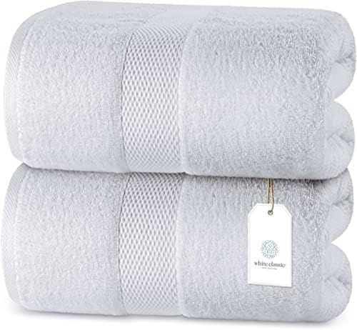 Luxury Bath Sheet Towels Extra Large | Highly Absorbent Hotel spa Collection | 35x70 Inch | 2 Pack  | Amazon (US)