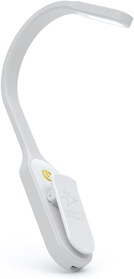 The Original Mighty Bright Recharge Clip On Rechargeable Book Light Reading Light, Warm Eye Care ... | Amazon (US)
