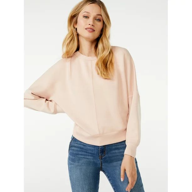 Scoop Women's Seamed Sweatshirt | Walmart (US)