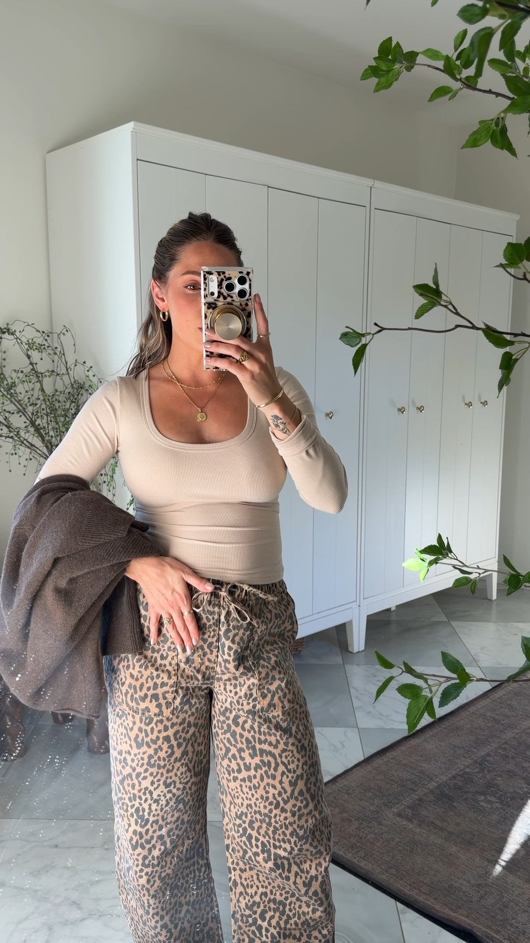 OOTD I love these pants, but wish I had sized down. (Wearing size small)

#LTKootd #LTKmomlife