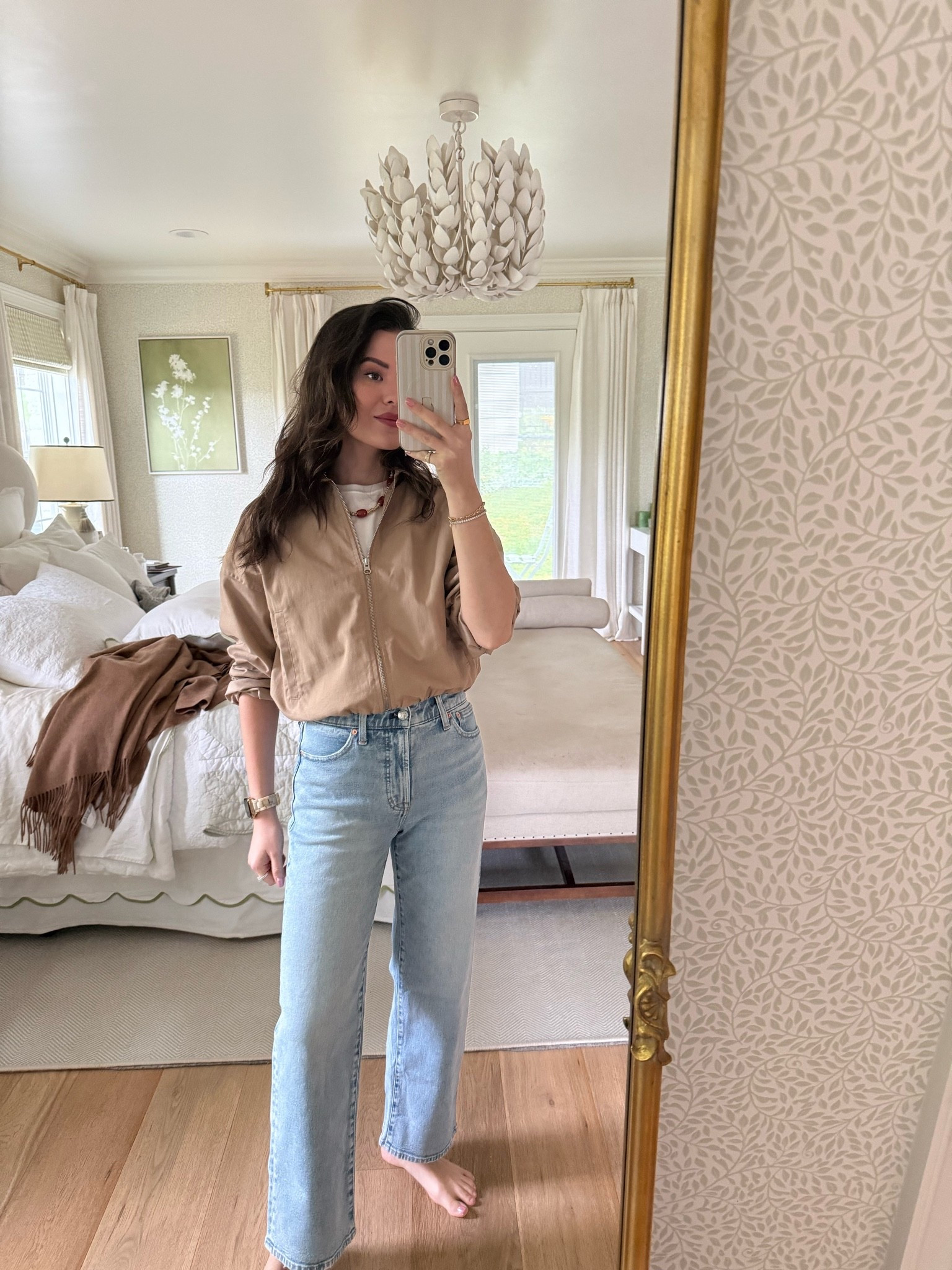 Nothing beats jeans, a white tee, and a cute chore jacket

#LTKgrwm #LTKootd