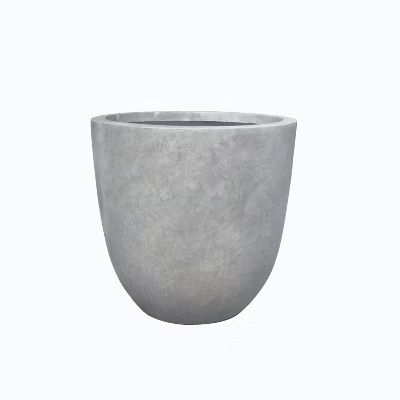 Rosemead Home & Garden, Inc.14" Wide Kante Lightweight Modern Concrete Outdoor Planter Pot Natura... | Target