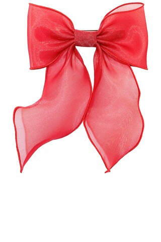 Emi Jay Bow Barrette in Cherry Kiss from Revolve.com | Revolve Clothing (Global)