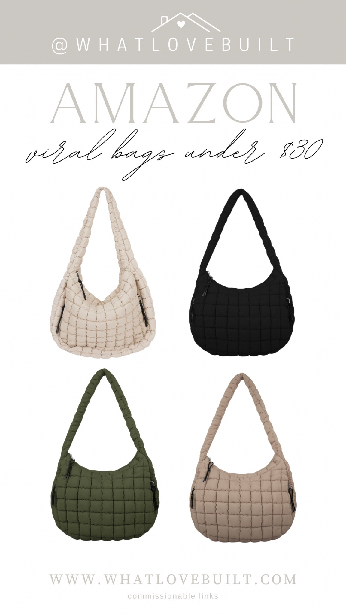 Viral designer look-a-like bags on Amazon for under $30! 

#bag #amazon #amazonfind #lookalike #resemble #bestseller 

#LTKFindsUnder50 #LTKItBag #LTKStyleTip