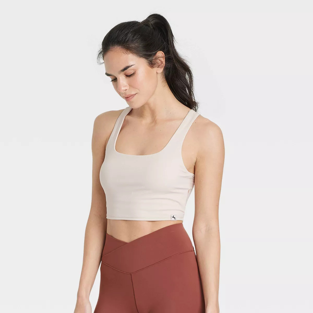 Women's Mesh Back Square Neck Bra - JoyLab™ | Target
