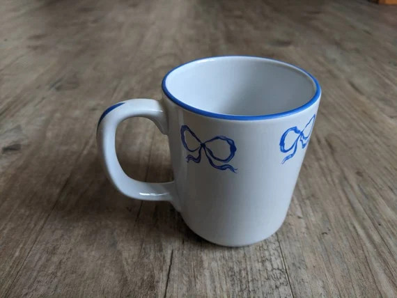 Vista Alegre 'ruban Blue' Mug - Etsy | Etsy (US)