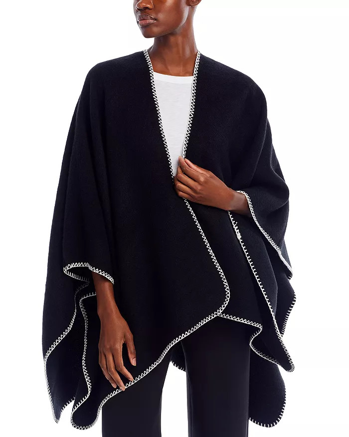 Solid Whipstitch Ruana - 100% Exclusive | Bloomingdale's (US)