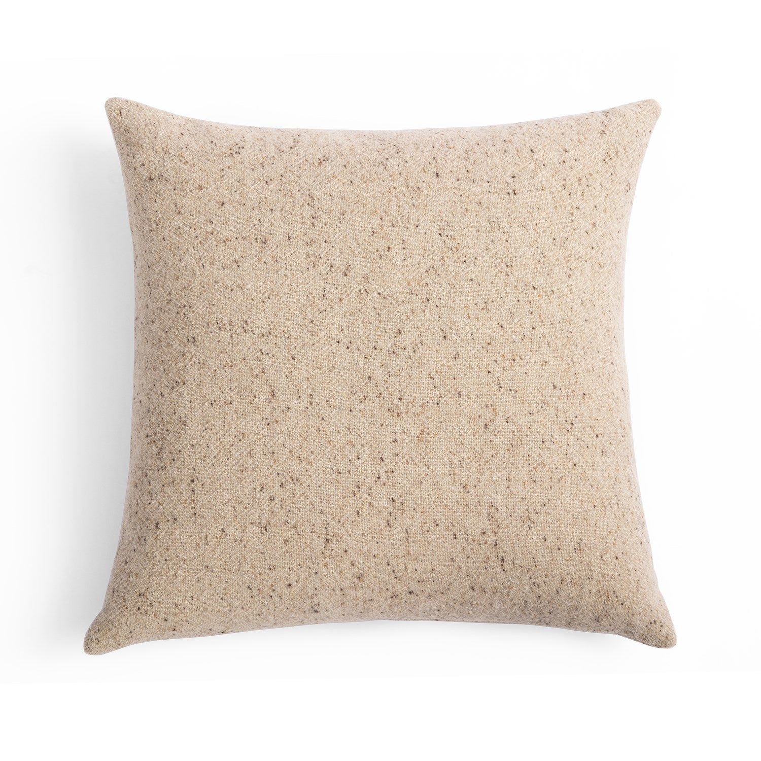 Stonewash Hasselt Taupe Linen Pillow | Burke Decor