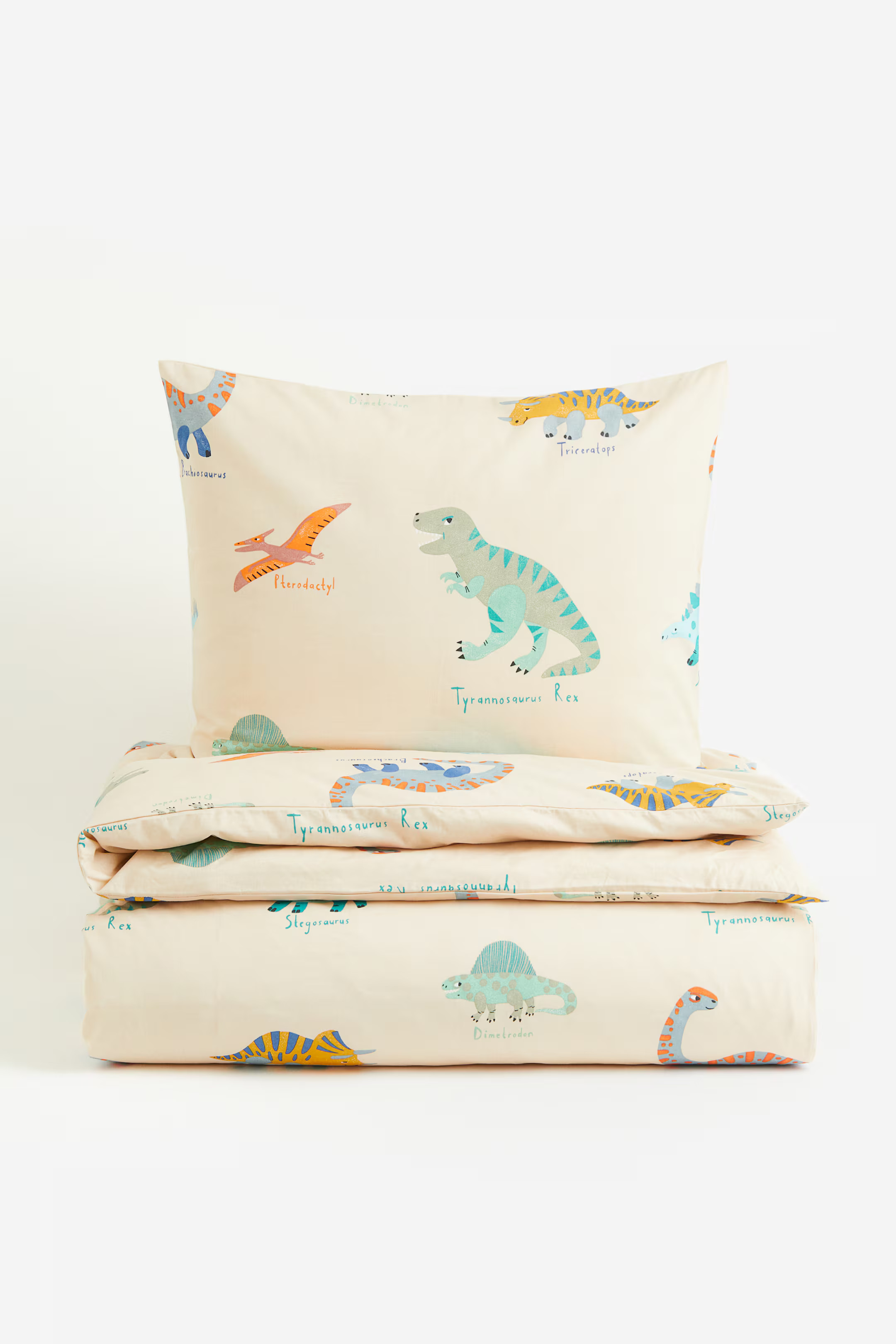 Patterned Twin Duvet Cover Set | H&M (US + CA)