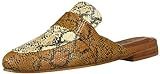 KAANAS Women's Milan Loafer Mule Slide Shoe, Honey - Snake, 5 Regular US | Amazon (US)