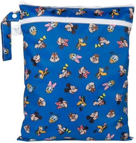 Bumkins Disney Waterproof Wet Dry Bag for Baby, Travel, Swimsuit, Cloth Diapers, Pump Parts, Pool... | Amazon (US)