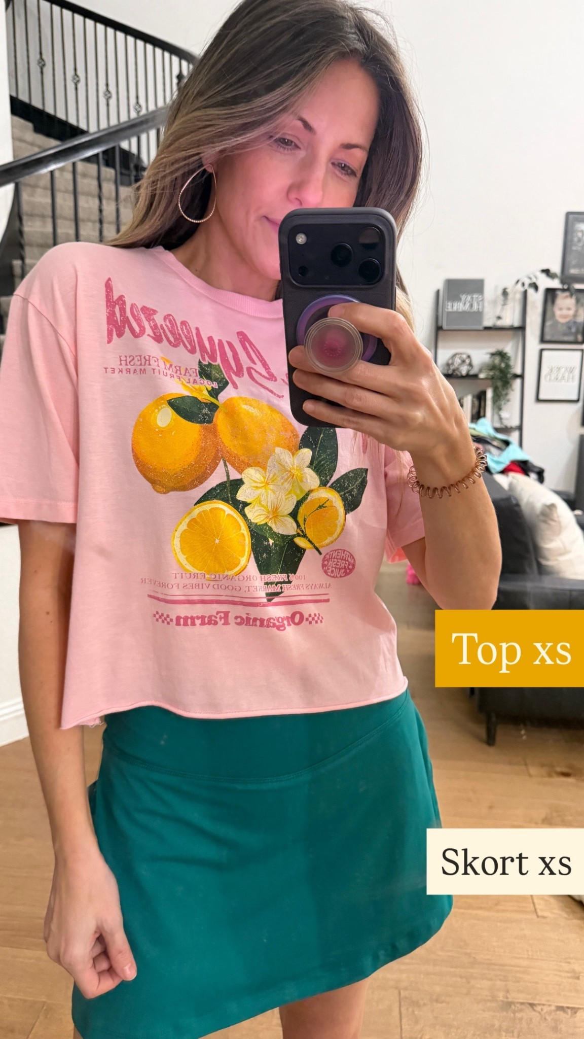 Top xs
Skort xs
Walmart