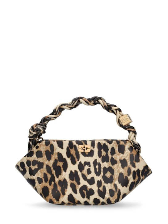 Mini Bou leo print top handle bag | Luisaviaroma