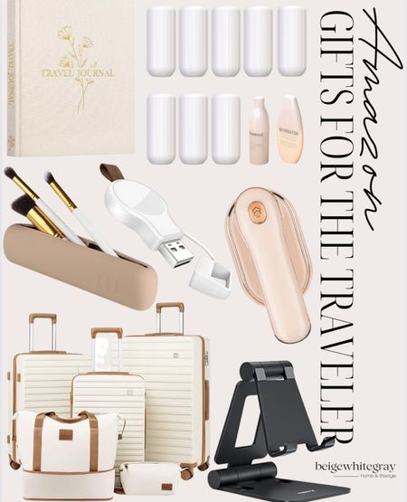 Gifts for the traveler! Everything from travel sized containers to perfect luggage set! These items from Amazon are perfect for the traveler in the family!

#LTKHoliday #LTKstyletip #LTKGiftGuide