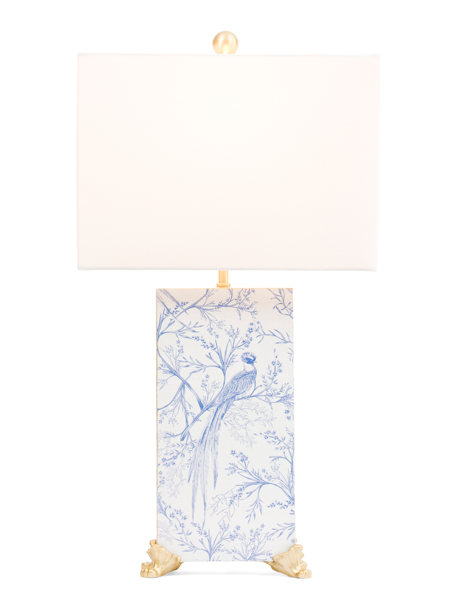 26in Metal Botanical Table Lamp | Bedroom | Marshalls | Marshalls