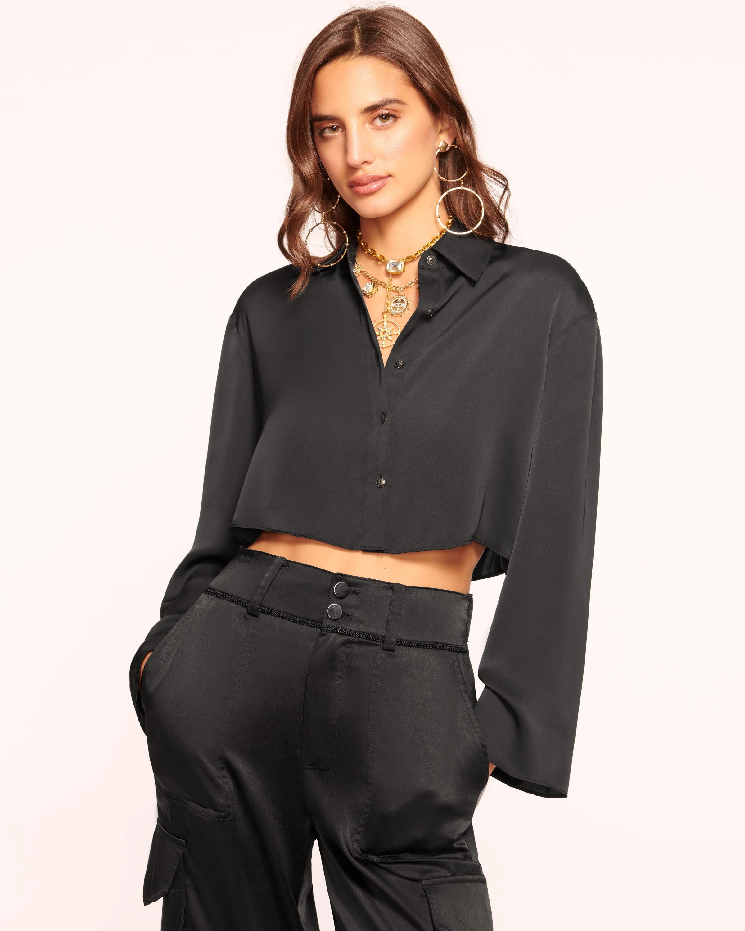 Skyla Button Down Shirt | Ramy Brook