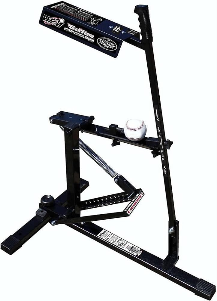 Louisville Slugger Black Flame Pitching Machine | Amazon (US)