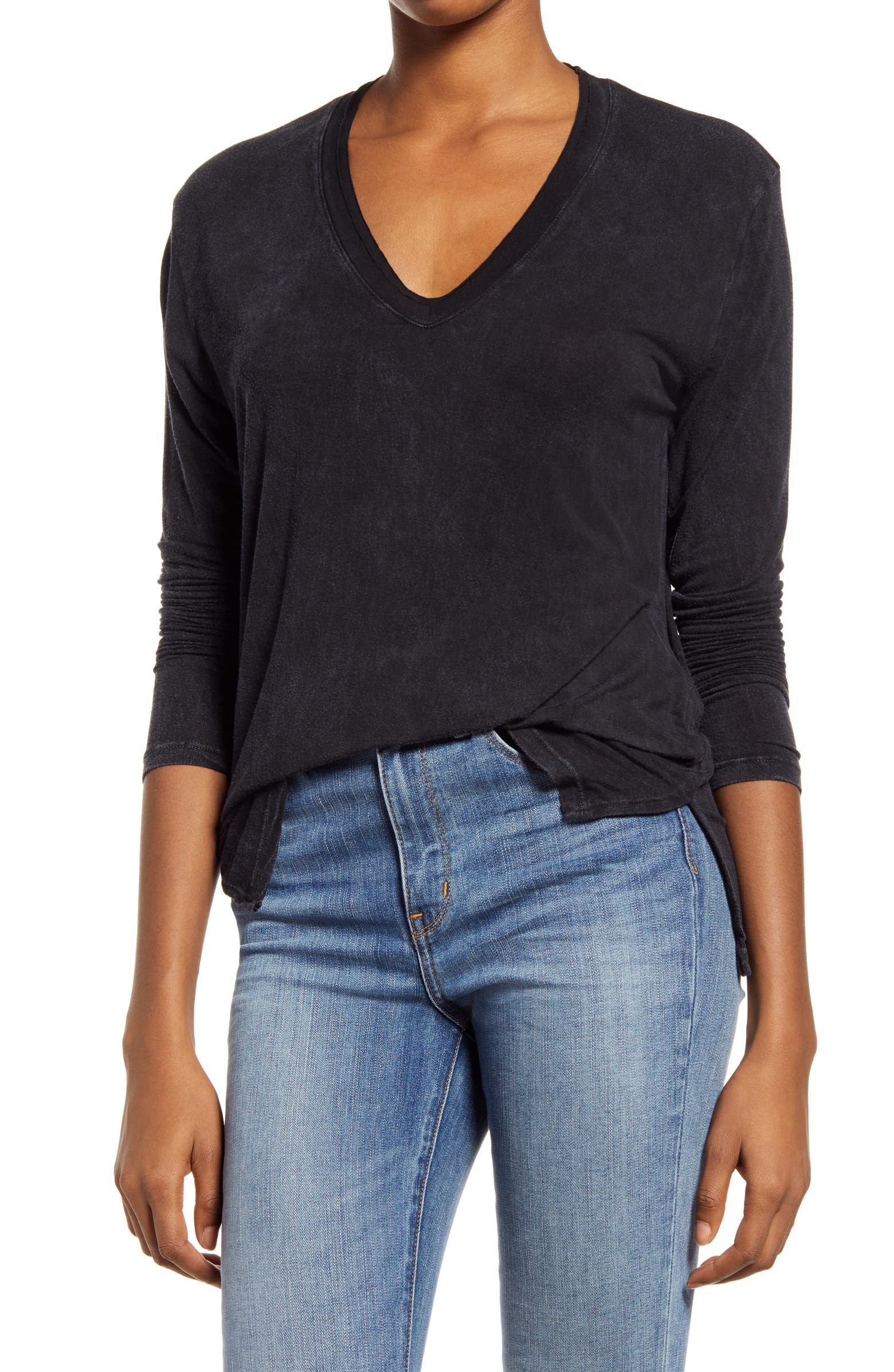 Mineral Wash Long Sleeve T-Shirt | Nordstrom
