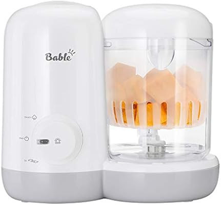 Bable Baby Food Maker Steamer and Blender- 2-in-1, Baby Food Processor Ease to Steam Chop Vegetab... | Amazon (US)