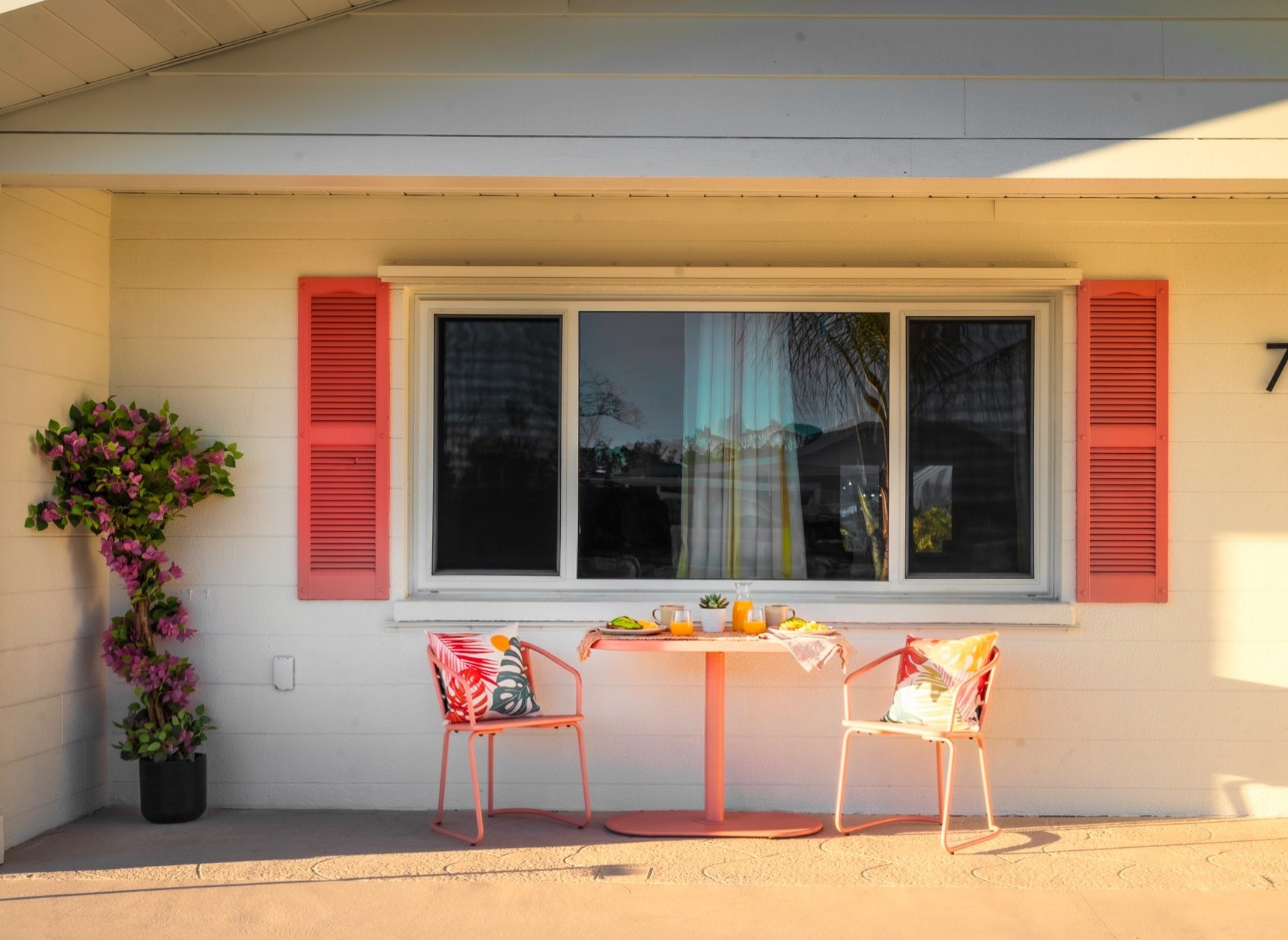 Fun and colorful outdoor bistro table set.

#LTKHome #LTKSaleAlert #LTKmomlife