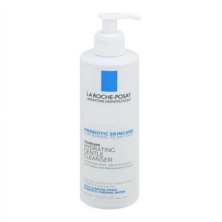 La Roche-Posay Toleriane Hydrating Gentle Face Cleanser for Sensitive Skin, 13.5 Oz | Walmart (US)