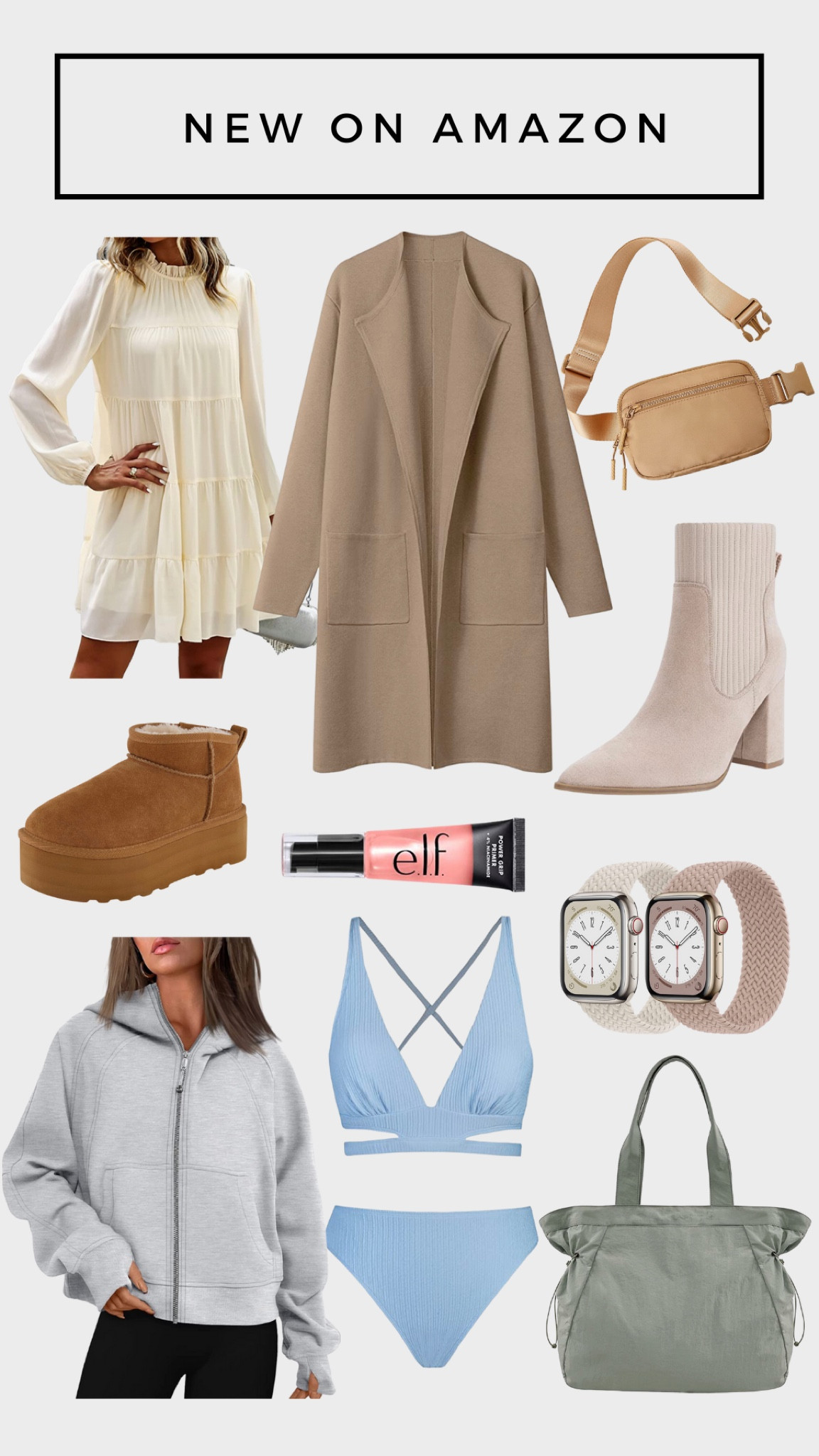 Amazon new arrivals #amazon #new #spring #amazonfinds #amazoninfluencer #amazonmusthave #amazonnewarrivals #boots #trending #bestsellers #bestselling #beltbag #dresses #gym 

#LTKunder100 #LTKSeasonal #LTKstyletip