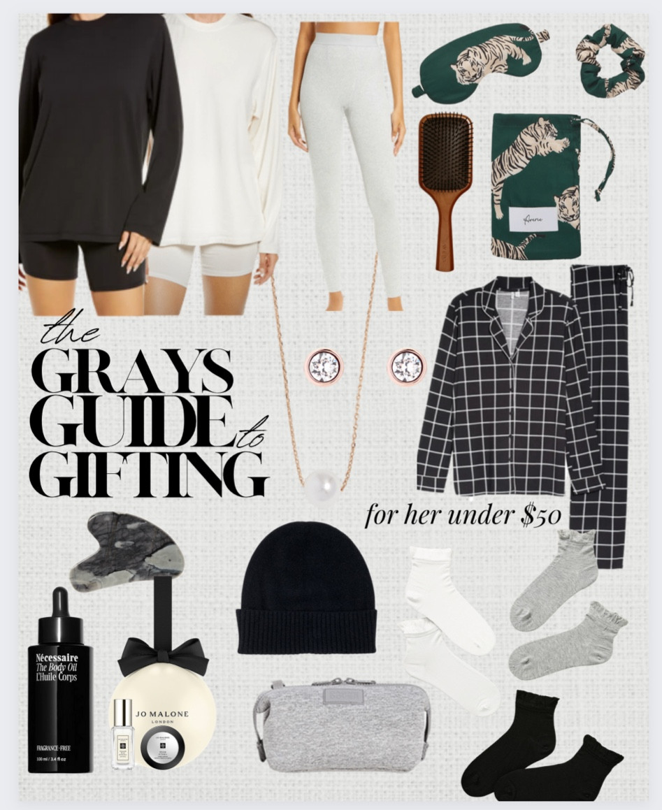 Gifts under $50 for her 

#LTKGiftGuide #LTKsalealert #LTKCyberweek