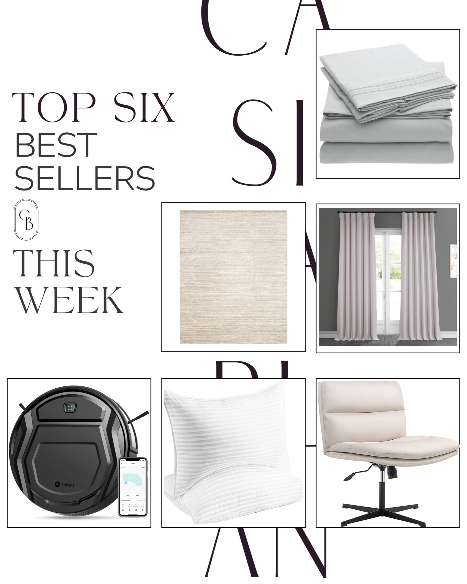 EMIAH Armless Office Desk Chair No … curated on LTK