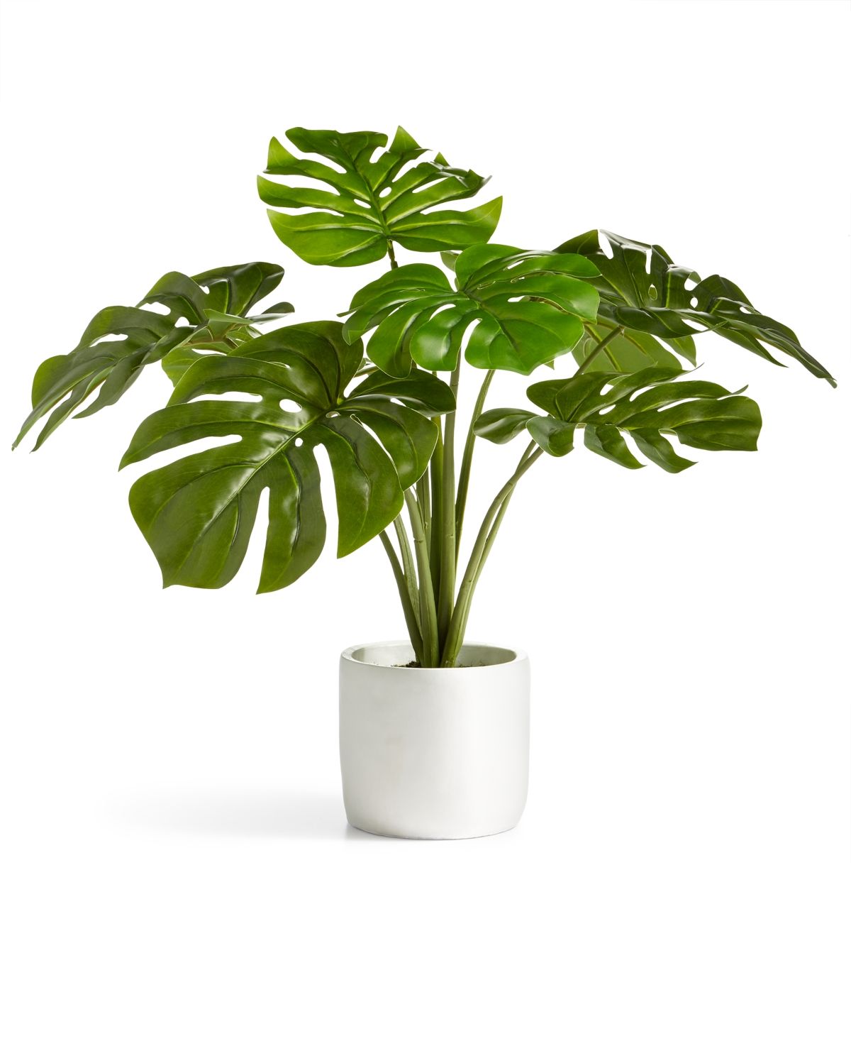 Martha Stewart Collection Potted Faux Monstera Floor Plant, Created for Macy's | Macys (US)