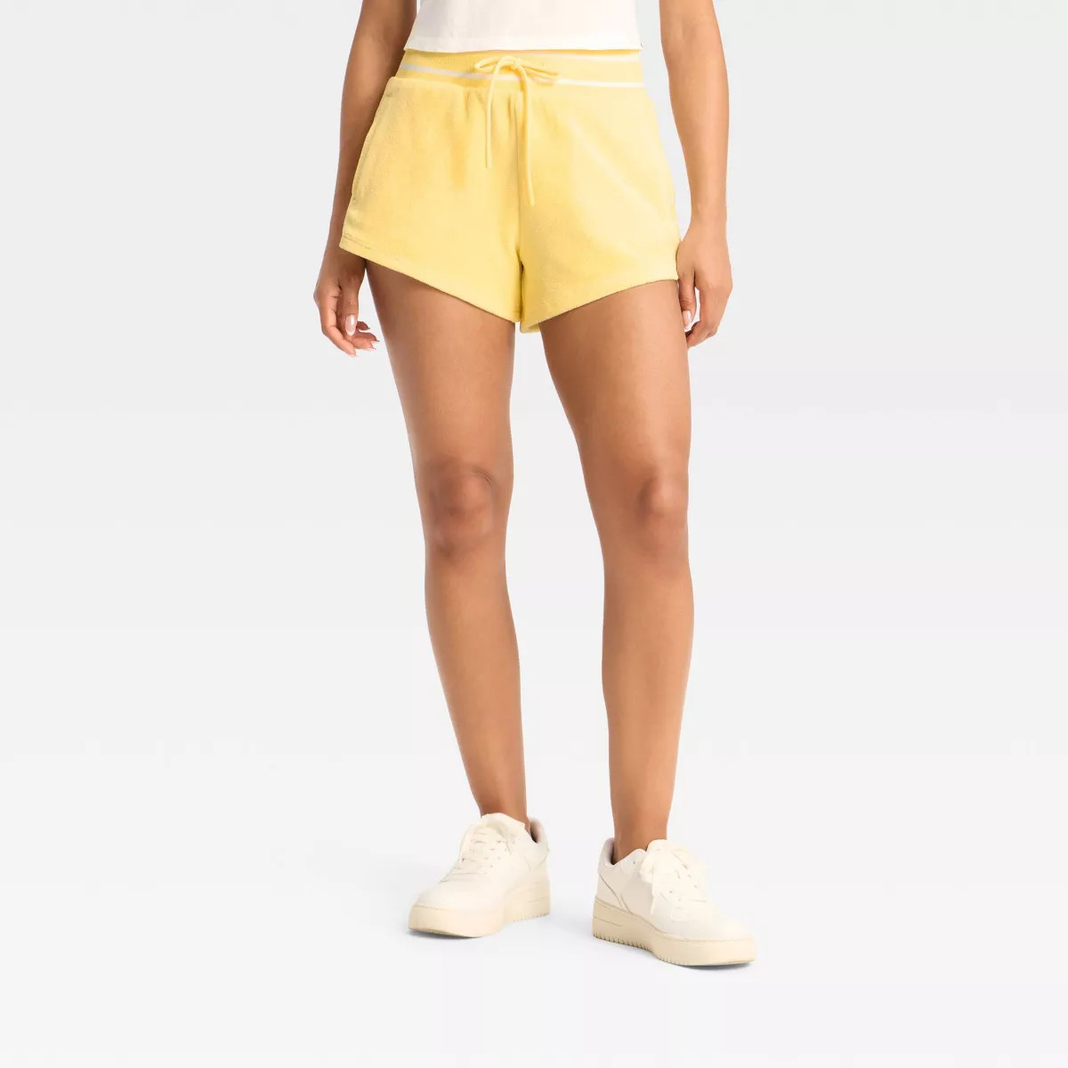 Women's Towel Terry High-Rise Shorts - JoyLab™ | Target