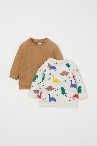 Natural white/dinosaurs | H&M (US)