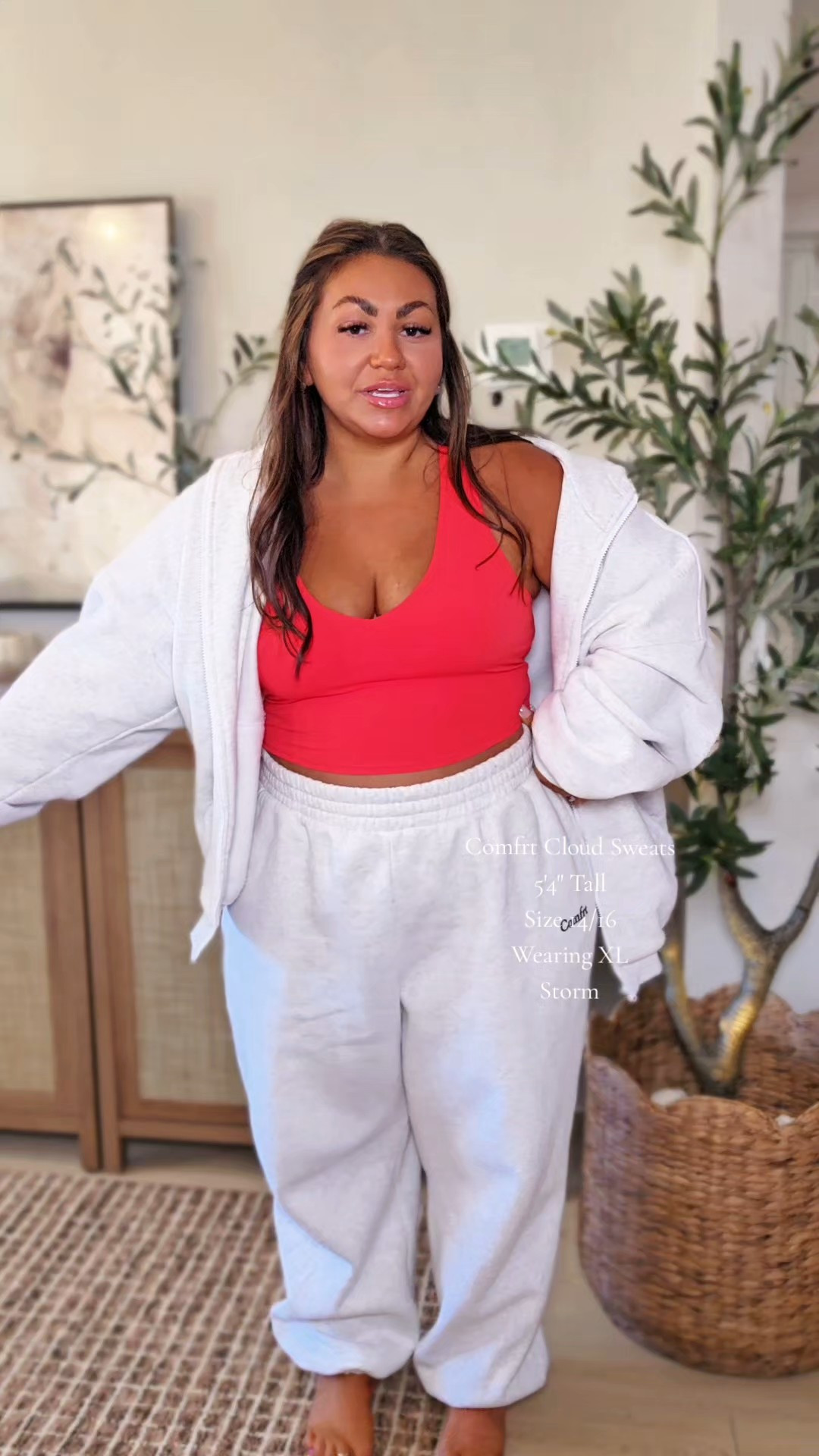 Comfrt Cloud Sweatpants are perfect for curvy plus size girlies! Get that baggy, loose, comfy fit without having to size up! 

#LTKPlusSize #LTKMidsize #LTKootd