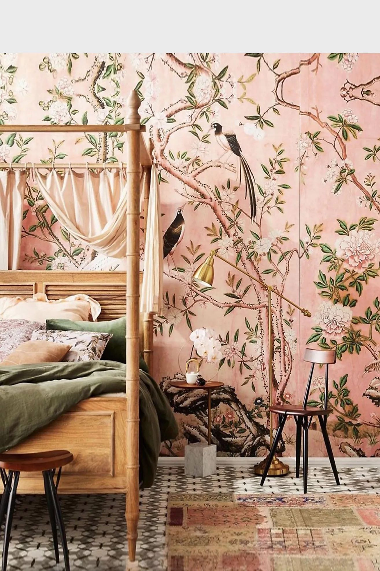 Anewall Chinoiserie Wallpaper | Anthropologie (US)