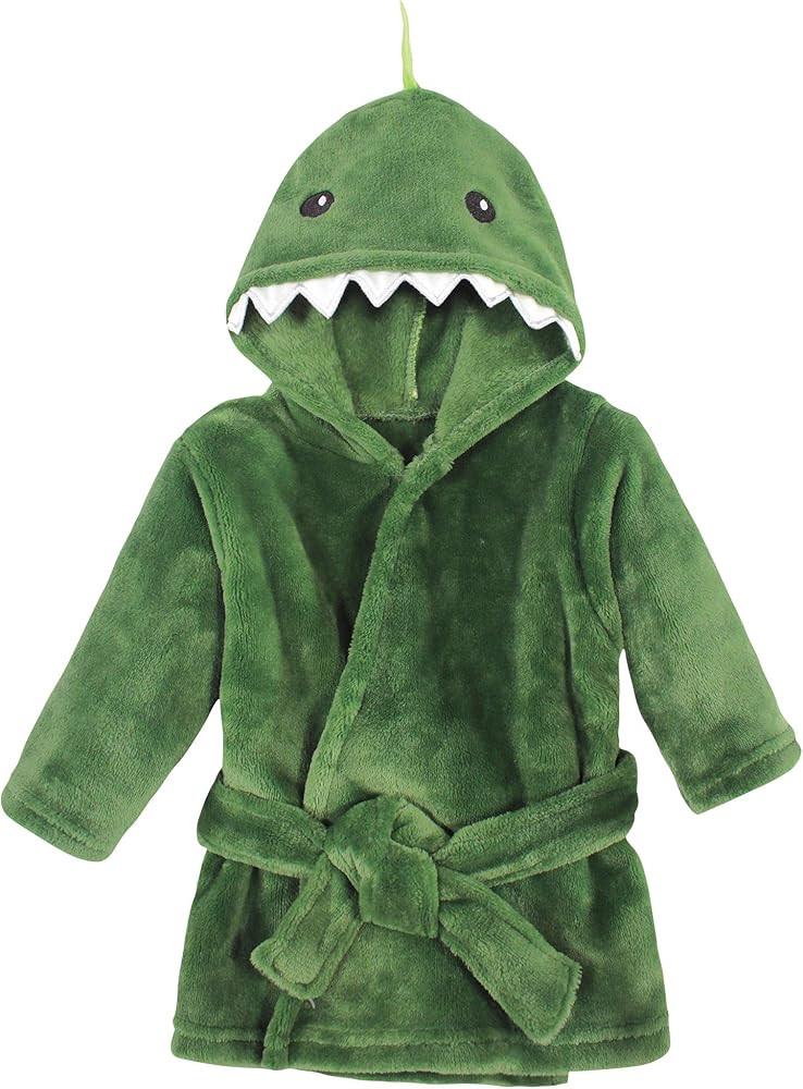 Hudson Baby Unisex Baby Plush Animal Face Bathrobe | Amazon (US)