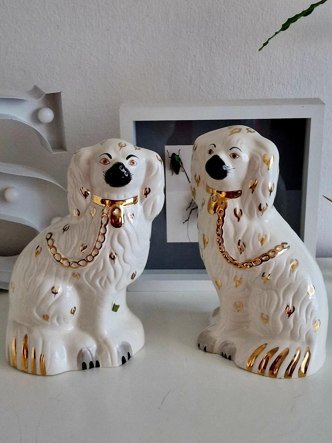 1 Pair of Original Very Large Vintage Beswick Staffordshire Dogs (1 Damaged), Cavalier King Charl... | Etsy (US)