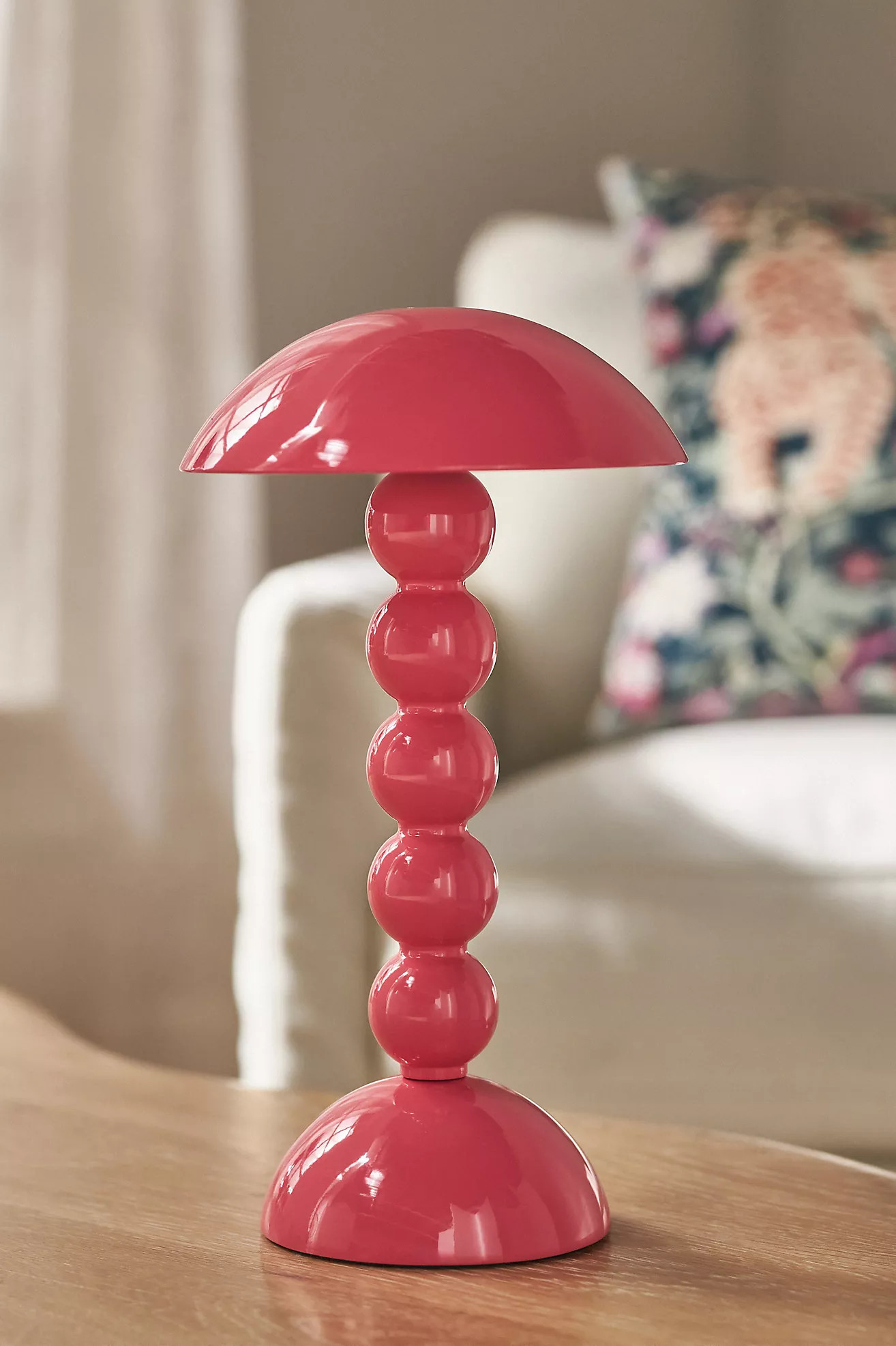 Addison Ross Bobbin Lacquered LED Cordless Rechargeable Table Lamp | Anthropologie (US)