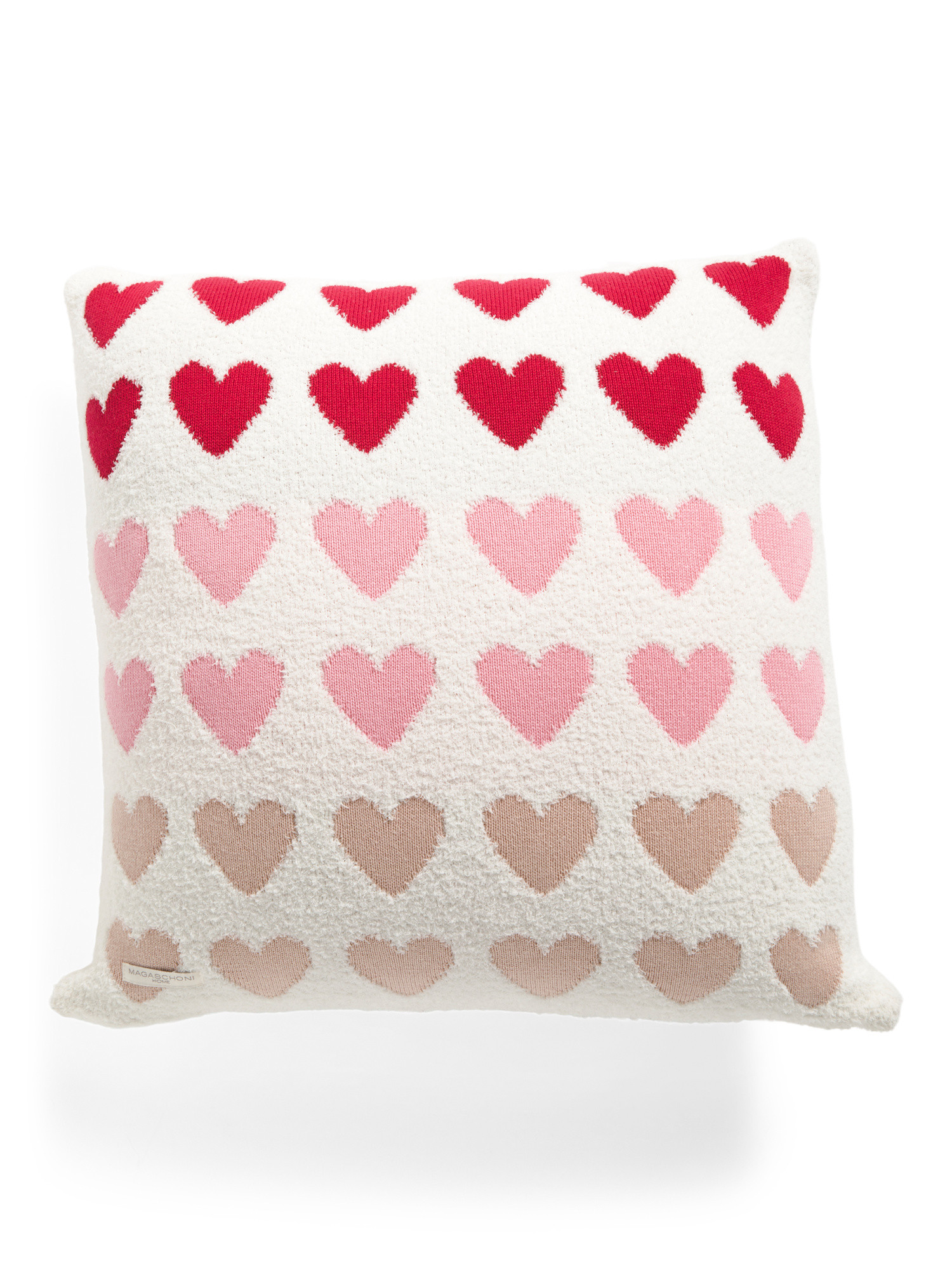 20x20 Ombre Hearts Feather Knit Pillow | Throw Pillows | Marshalls | Marshalls
