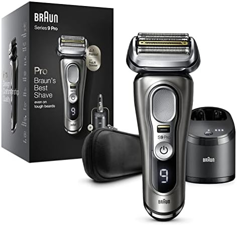 Braun Electric Razor for Men, Series 9 Pro 9465cc Wet & Dry Electric Foil Shaver with ProLift Beard  | Amazon (US)