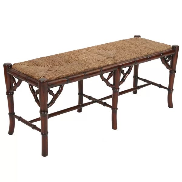 Chinoiserie Solid Wood Bench | Wayfair North America